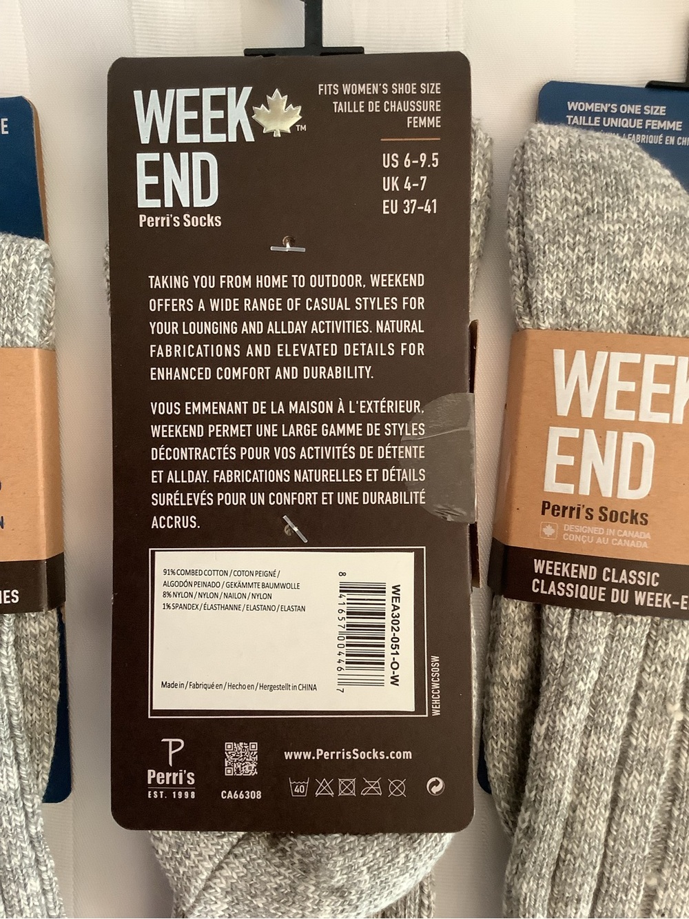 Three Pair Perri’s Women’s Socks - NWT - Picture 3 of 3